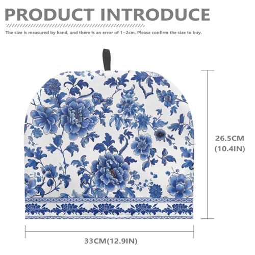 Floral Print Quilted Tea Cosy - Insulated Fabric Teapot Cover