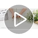 30 Pcs Artificial Baby's Breath Flowers - Realistic White Faux Floral for Wedding & Home Decor