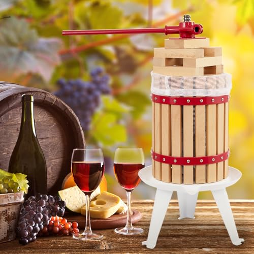 4.75 Gallon Fruit Press Filter Bags - Reusable Fine Mesh for Cider & Wine