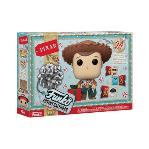 Disney Pixar 2024 Christmas Advent Calendar with 24 Mini Figures