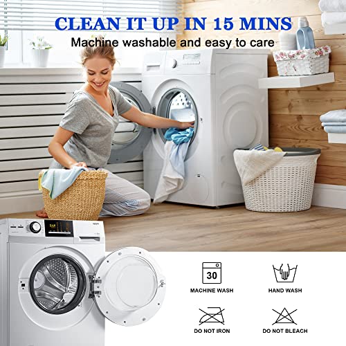 Waterproof Queen Mattress Protector with 18" Deep Pocket