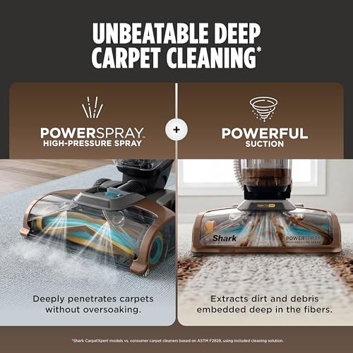 Upright Carpet & Upholstery Cleaner with Pet Hair & Stain Removal Tools