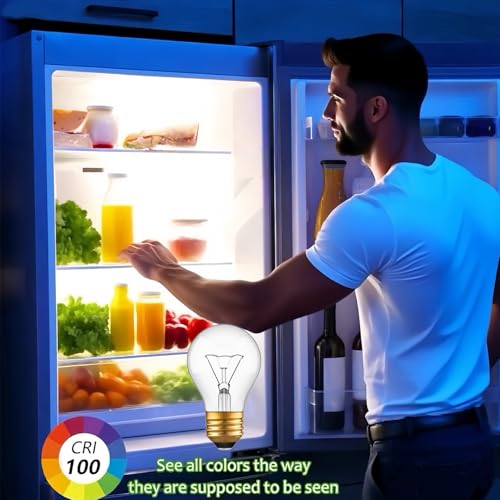 High-Temperature Appliance Light Bulb 40W E26 Base - 2 Pack
