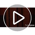 Furnnylane Brown 4-Panel Bamboo Room Divider - 5.6 ft Tall Folding Privacy Screen
