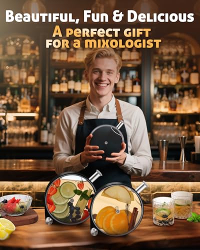 Sxmprail 13oz Cocktail Porthole Infuser - Drink Liquor & Infused Spirit Decanter