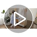 Kids Dress Up Rack Tree-Shaped Costume Organizer with Storage Compartments