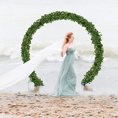 84ft Artificial Ivy Hanging Garland - 12 Strands of Fake Leaf Vine Plants
