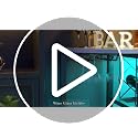 4-Tier Coffee Bar Cabinet with LED Lights, Power Outlets & Wine Storage