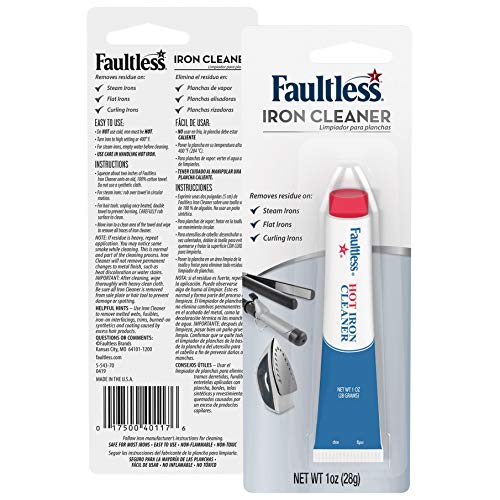 Faultless Hot Iron Cleaner 1 oz Soleplate Residue Remover