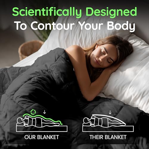 50 lb King Size Weighted Blanket - Ultra Soft Breathable Heavy Blanket
