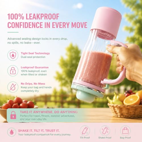 26oz Travel Tumbler with Leakproof Lid, Silicone Straw, and Cleaning Brushes