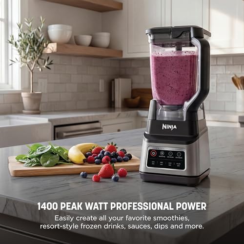Professional Countertop Blender - 1400W Motor & 72oz Pitcher for Smoothies