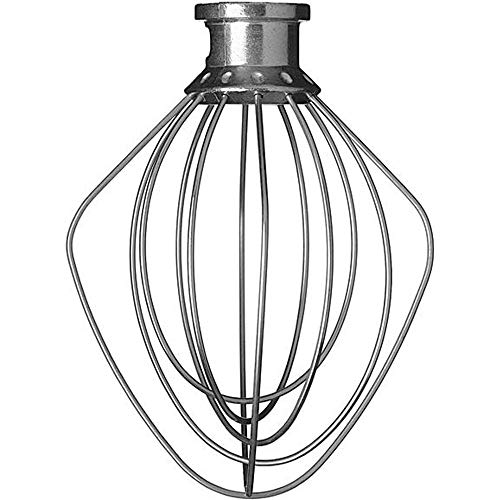 Stainless Steel Wire Whisk Attachment for 4.3L and 4.8L Tilt-Head Mixers