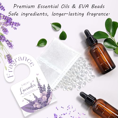 14 Pack Lavender Scented Sachets for Closets, Drawers, and Shoe Cabinets
