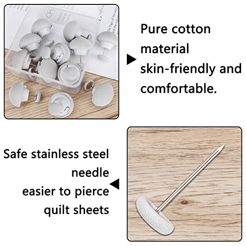 12 Pack Duvet Cover Clips - Easy to Use Comforter Fasteners
