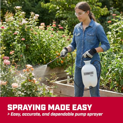 Chapin 1-Gallon Pump Sprayer for Lawn, Garden, Weed Control and Cleaning