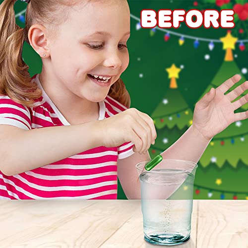 ArtCreativity 24 Pack Magic Growing Christmas Capsules - Foam Toy Party Favors