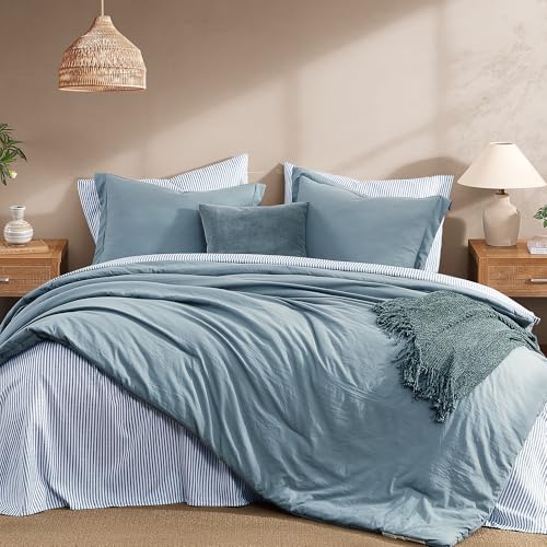 7-Piece Queen Comforter Set - Soft All-Season Bed in a Bag Bedding Set