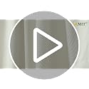 100% Blackout Linen Textured Thermal Curtains - 52x63 In, Set of 2 (Ivory)