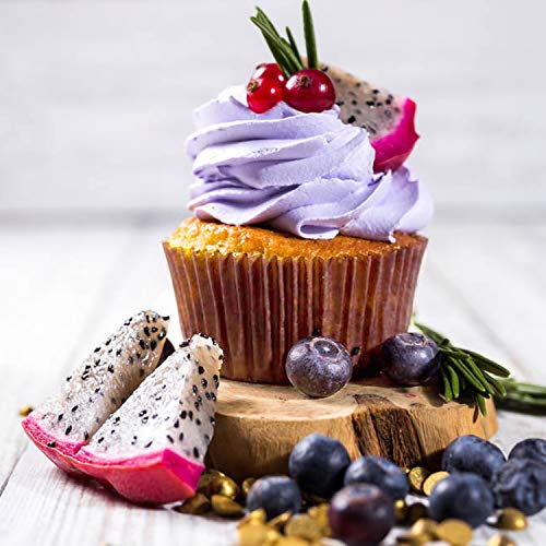 Standard Paper Cupcake Liners - 500 Count Greaseproof Muffin Baking Cups