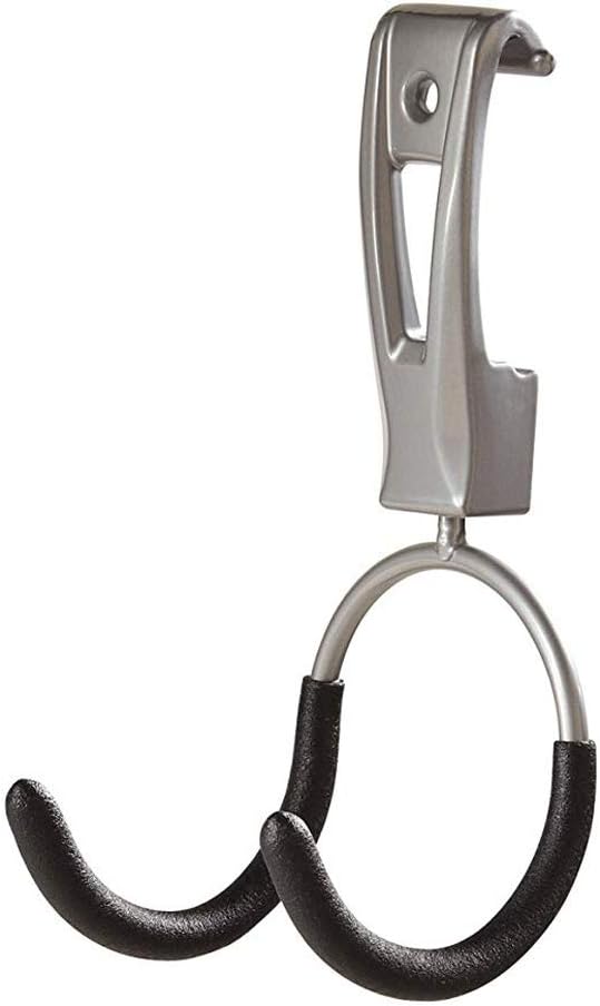Rubbermaid Garage Hook Organizers - Universal Metallic FastTrack Design | 2 Pack for Easy Storage