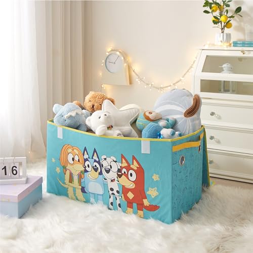 Collapsible Kids Storage Trunk with Soft Lid - 28.5 x 14.5 x 16 Inches