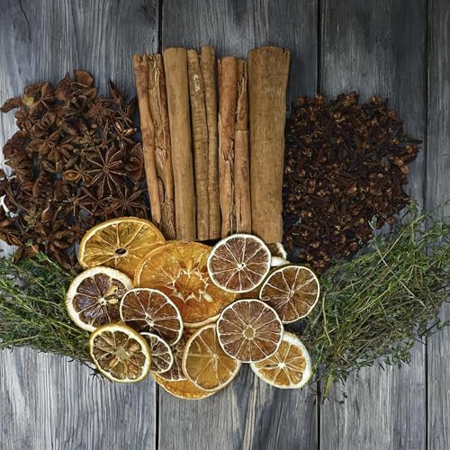 All-Natural Stovetop Potpourri - Dried Citrus, Cinnamon, Clove & Star Anise
