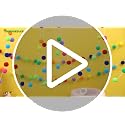 Rainbow Felt Pom Pom Garland (4 Pack) - Colorful Wall & Party Decor
