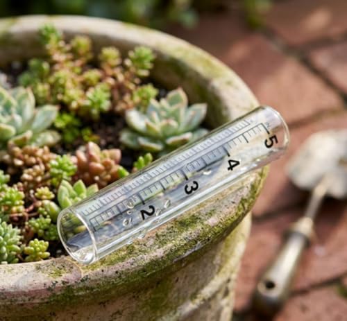 Small Replacement Rain Gauge Glass - 5.25" Height