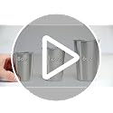Stainless Steel Kids Cups 8 oz - Unbreakable Metal Drinking Glasses (4-Pack)