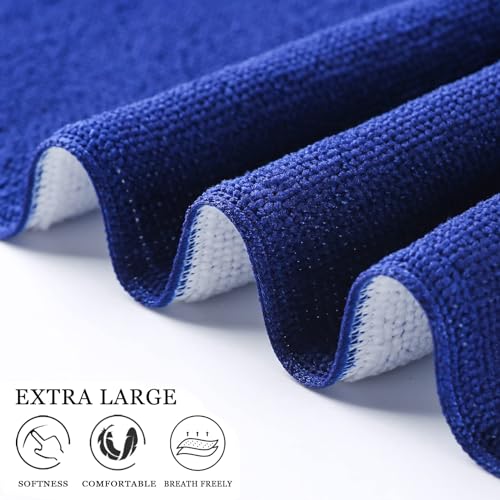 Oversized Beach Towel Set, 36 x 72 Inch Soft Microfiber Pool Towels (2 Pack)