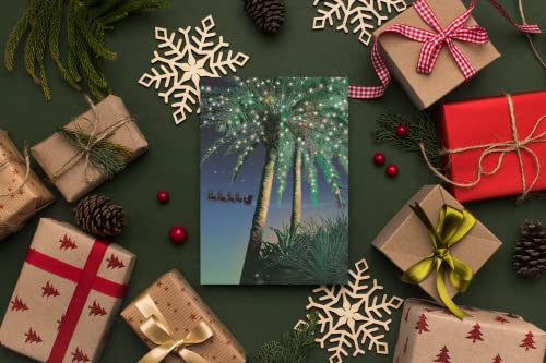 Stonehouse Collection Tropical Christmas Cards - Standard Pack, 18 Holiday Greetings