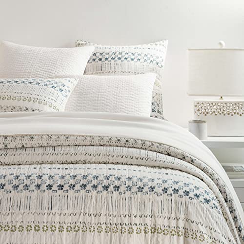 Hawthorn Floral Cotton Coverlet - King Size Bedding