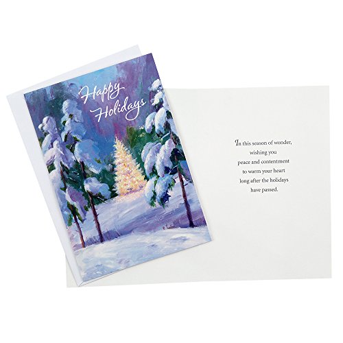 Hallmark Christmas Greeting Cards Assortment | 24 Holiday Cards with Envelopes, Glitter Accents
