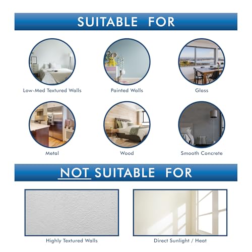 Peel and Stick Wall Decals - 12 Pack Removable Vinyl Stickers for Kids Room