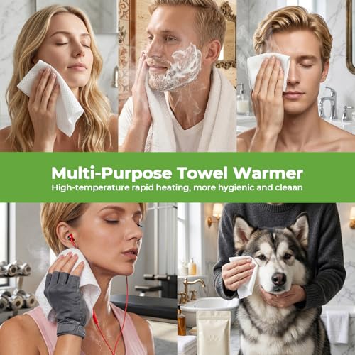 60 Pcs Compressed Face Towel Refills - 100% Viscose Disposable Facial Wipes