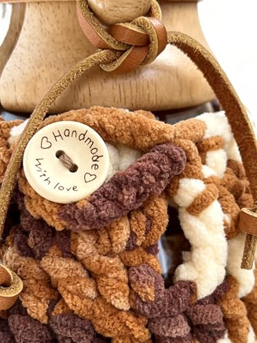 Handmade Crochet Pour Over Coffee Carafe Sleeve - Thermal Insulation Cozy