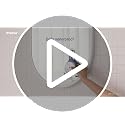 Waterproof Shower Clock with Suction Cup, Non-Ticking Bathroom Wall Clock