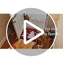 Vaukki Christmas Bathroom Rug Set 2 Pieces, 20'' x 32'' + 20'' x 32'', Non-Slip Microfiber Floor Mats for Holiday Decor