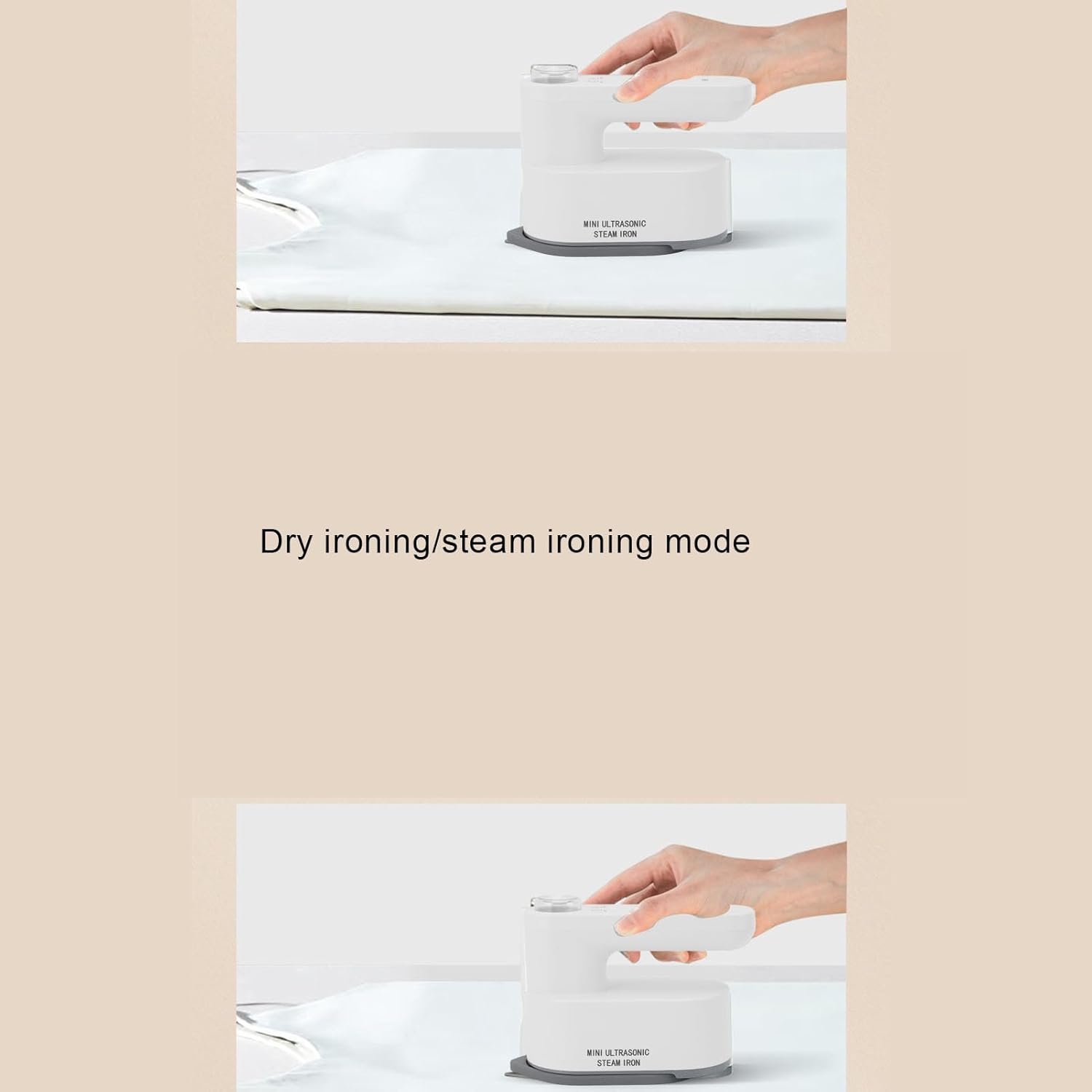 Skiennix Cordless Travel Steamer - Portable Handheld Mini Iron with 5200mAh Battery & Adjustable Temperature