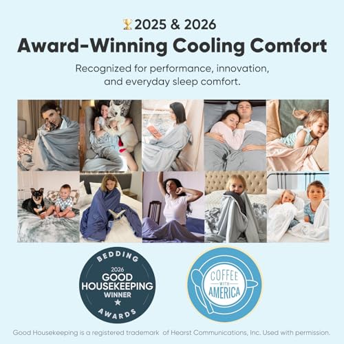Cooling Comforter Queen Size for Hot Sleepers | Double-Sided Gradient Blanket