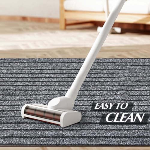 2ft x 6ft Waterproof Outdoor Runner Rug, Non-Slip Rubber Backing Carpet