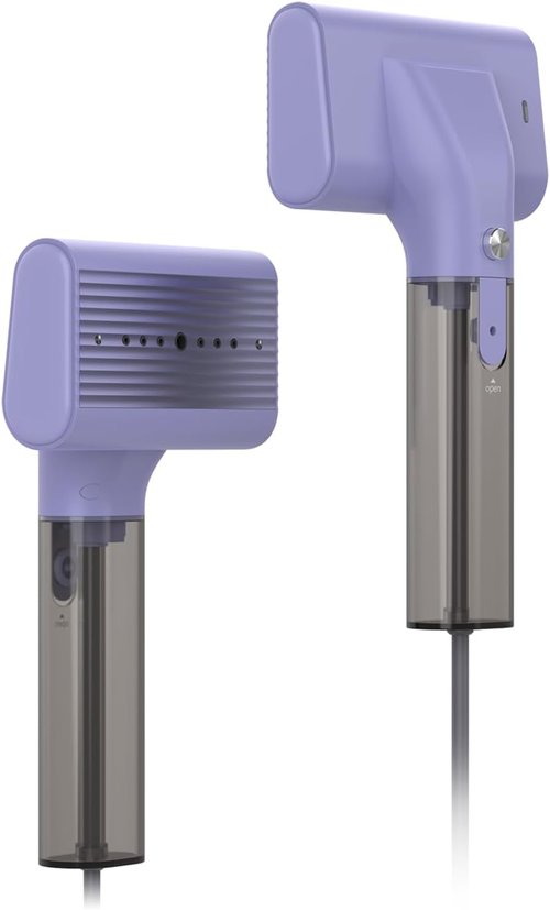 G10 Portable Handheld Garment Steamer - 1200W Mini Travel Iron | Lightweight 0.9 lbs, Violet