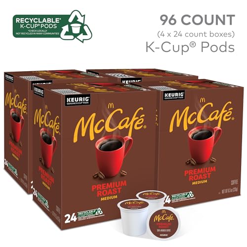 McCafe Premium Roast Medium Roast Coffee K-Cup Pods 96 Count