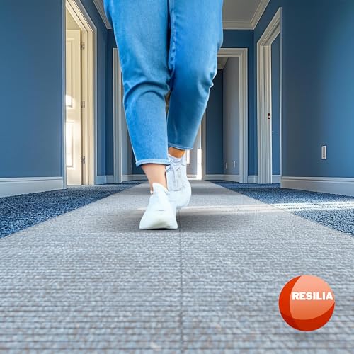 Clear Vinyl Carpet Runner for Deep-Pile Rugs - Non-Slip Floor Protector
