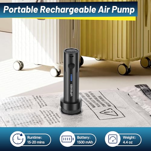 Travel Vacuum Bags for Luggage with Electric Pump 9 Pack