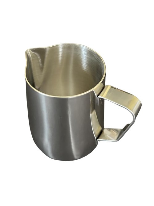 Rattleware 20 Oz Stainless Steel Etched Latte Art Pitcher Frother Cup with Drip-Resistant Spout and Graduated Measurements Jug Perfect for Home, Cafes, Restaurants, Trusted By Baristas Worldwide