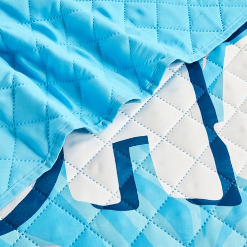 Disney Stitch Twin Bedspread Set for Kids – Quilted Bedding with Stickers & Accessories