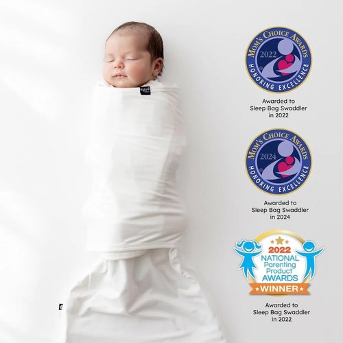 KYTE BABY Bamboo Sleep Bag Swaddler - Unisex Design for Babies | 1.0 Tog Comfort