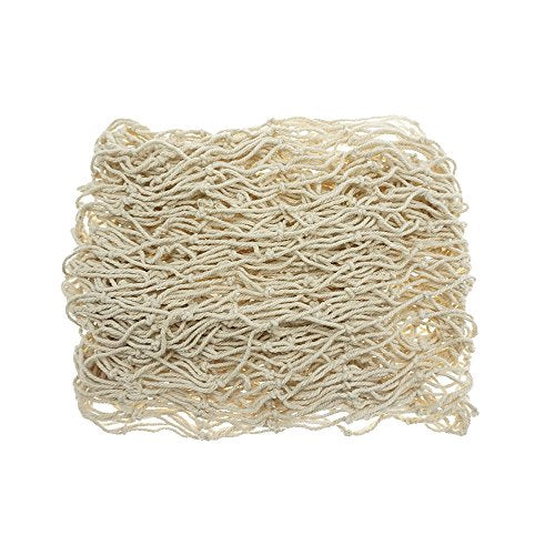 Decorative White Fishing Net, 79 x 39 Inch Nautical Wall Decor